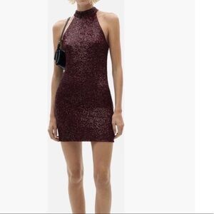Mango Sequin Dress